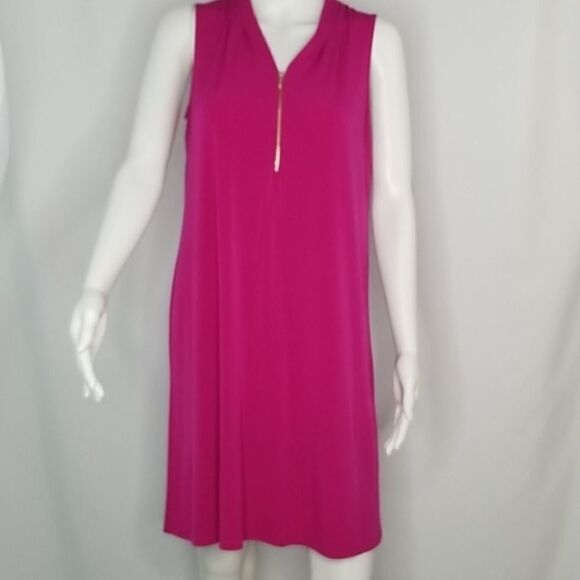 Ivanka Trump Fuchsia Sleeveless Dress - Picture 1 of 9